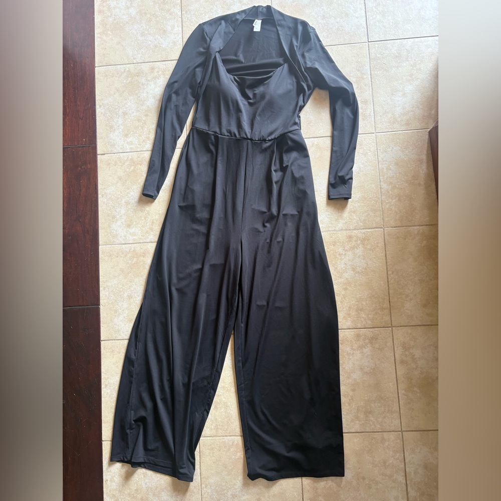 HALARA Black Women's Jumpsuit Sz Large